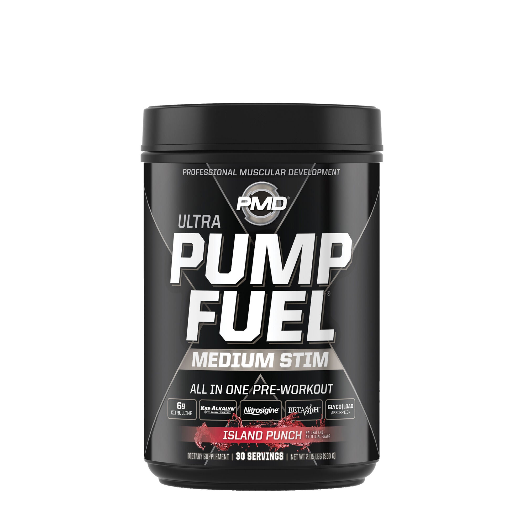 Ultra Pump Fuel® Medium Stim Island Punch (30 Servings) GNC